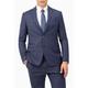 Ted Baker Slim Fit Blue Caramel Check Navy Men's Suit Jacket