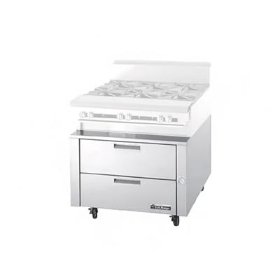 Garland UN17R114 114" Chef Base w/ (8) Drawers - 115v, Remote, Silver