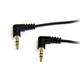StarTech.com (1 feet) Slim 3.5mm Right Angle Stereo Audio Cable