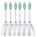Replacement Brush Heads Compatible with Philips Sonicare E-Series HX7022 HX7001 Essence Xtreme Elite Advance and CleanCare Screw-On Toothbrush Handles 6 Pack