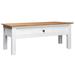 vidaXL Coffee Table Sofa End Table with Drawer Solid Wood Pine Panama Range - 39.4" x 23.6" x 17.7"