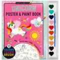 Unicorn Poster & Paint Book