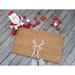 East Urban Home Mandy 28" x 16" Non-Slip Indoor Door Mat Natural Fiber in Brown/White | 28 H x 16 W x 0.51 D in | Wayfair