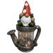 Trinx Gjenovefa Gnome w/ Watering Can Status Resin/Plastic in Gray | 10 H x 6.8 W x 3.5 D in | Wayfair 6F69DBE9B15D4583B8CC7E59D1E09829