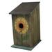 August Grove® Anthi Sunflower Bird House Wood in Brown | 12 H x 5.5 W x 4 D in | Wayfair 3693D03E175C49FD8EAAC9102FCECD93