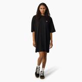 Dickies Women's Mapleton T-Shirt Dress - Black Size M (FMR11)