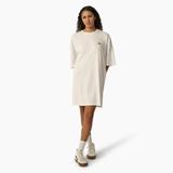 Dickies Women's Mapleton T-Shirt Dress - White Size Xxs (FMR11)