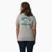 Dickies Women's Heavyweight Workwear Graphic T-Shirt - Heather Gray Size L (FS48R)