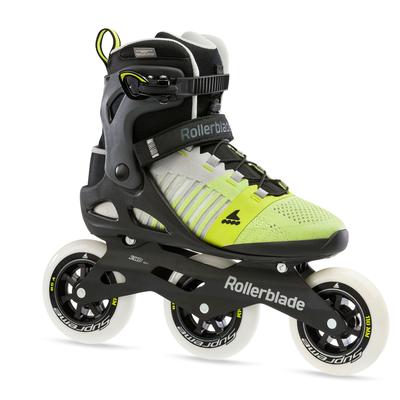 Rollerblade Men's Macroblade 110 3WD Inline Skates - Re-Packaged Grey/Yellow