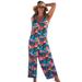 Plus Size Women's Isla Jumpsuit by Swimsuits For All in Aloha Spirit (Size 22/24)