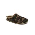 Wide Width Men's Nordic Canvas Slippers by Deer Stags in Camouflage (Size 16 W)