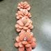 J. Crew Jewelry | J Crew Flower Bracelet Light Pink Salmon Color | Color: Pink | Size: Os