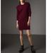 Burberry Dresses | Burberry Wool Cashmere Fringe Sweater Dress | Color: Purple | Size: Xs