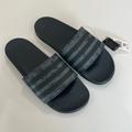 Adidas Shoes | Adidas Adilette Comfort Slide Sandals | Color: Black/Gray | Size: 10