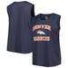 Women's Fanatics Branded Navy Denver Broncos Plus Size Tank Top