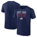 Men's Fanatics Branded Navy Colorado Avalanche Best Dad Ever T-Shirt
