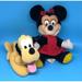 Disney Toys | Disney Lot, Minnie Mouse & Pluto Plush Toys. | Color: Black/Red | Size: Osg