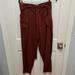 Anthropologie Pants & Jumpsuits | Anthropologie Flowy Pants | Color: Red | Size: L