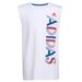 Adidas Shirts & Tops | Adidas- Boys Muscle Tee, White, Size L (14/16), Nwt | Color: White | Size: Lb