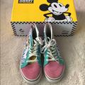 Vans Shoes | Disney Vans | Color: Pink/White | Size: 13.5b