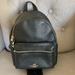 Coach Bags | Coach Black Leather Backpack | Color: Black | Size: Os