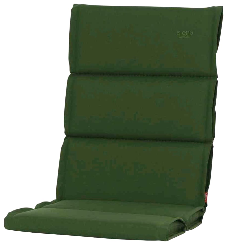 Polsterauflage SIENA GARDEN "Stella, TOPSELLER", grün, B:48cm H:6cm T:110cm, Olefin (Polypropylen), Polsterauflagen, B/T: 48x110 cm