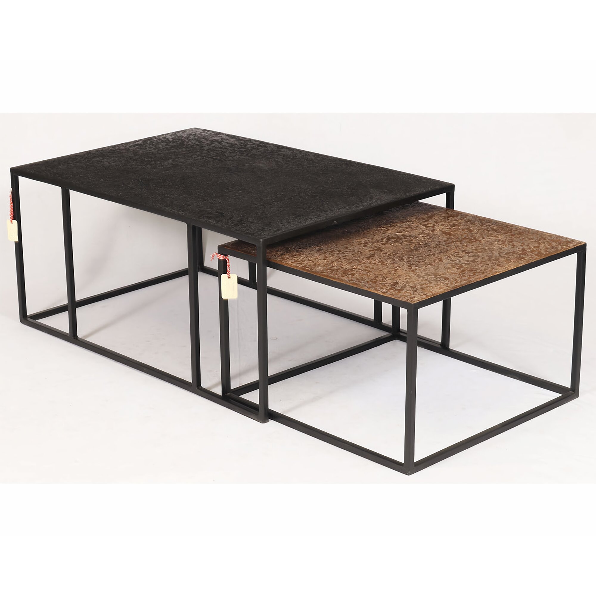 die Faktorei »Luise« Couchtisch 2er Set Metall