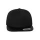 Flex Cap FLEXFIT "Unisex Carbon Snapback" Gr. one size, schwarz (black, carbon) Damen Caps Flex