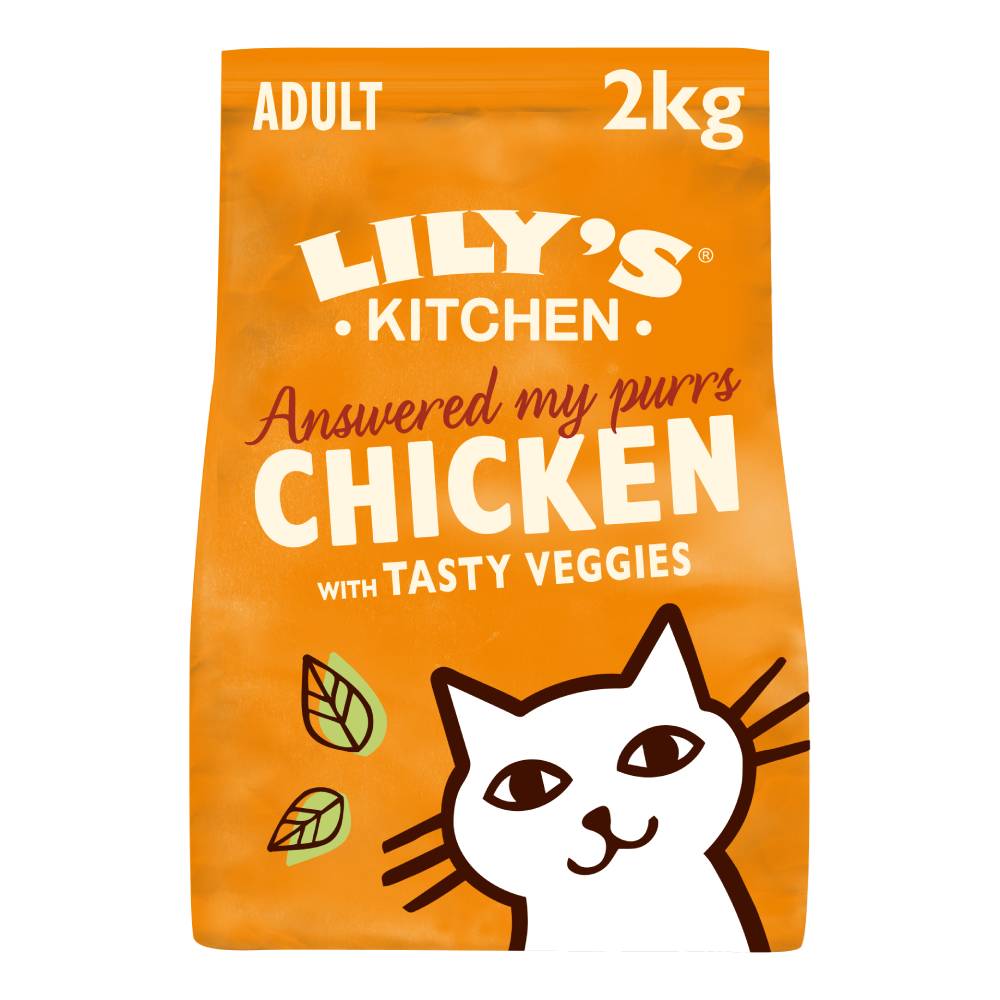 2x2kg Chicken Casserole Lily's Kitchen Dry Cat Food