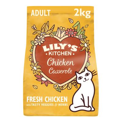 2x2kg Chicken Casserole Lily's Kitchen Dry Cat Food