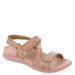 Rockport Cobb Hill Collection Tala Asym - Womens 6 Pink Sandal Medium