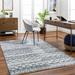 Hosa 6' x 9' Light Gray/Charcoal/Neutral/Dark Gray/Smoke/Light Slate/White/Black Area Rug - Hauteloom