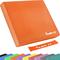 Movit® Balance Pad Sitzkissen orange mit Gymnastikband