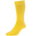 Plain Yellow Men's Socks by HJ Hall