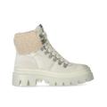 ASH PATAGONIA FUR CREAM COMBAT BOOT