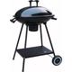 Silver & Stone Oval Kettle Charcoal BBQ - Black | TJ Hughes