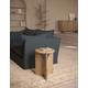 M&S X Fired Earth Blenheim Side Table - Natural, Natural