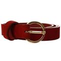 Apple Butter Suede Jean Belt