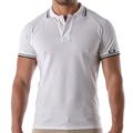 TOF Paris Patriot Cotton Polo Shirt - White XXL