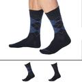 Tommy Hilfiger 2-Pack Argyle Dress Socks - Navy 43/46