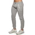 Addicted Double Zip Jogging Pants - Heather Grey M