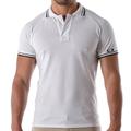 TOF Paris Patriot Cotton Polo Shirt - White M