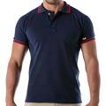 TOF Paris Patriot Cotton Polo Shirt - Navy XL