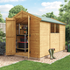 10 x 6 Shed - BillyOh Keeper Overlap Apex Wooden Shed - Windowed 10x6 Garden Shed