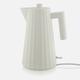 Alessi Electric Kettle - Plisse White - 1.7L