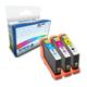 Compatible Colour Valuepack of 3x Series 33 (592-11813/4/5) Extra High Capacity Colour Replacement Ink Cartridges for Dell Printers