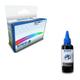 Universal Cyan Bulk Inkjet Ink Refill Bottle - 100ml