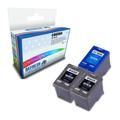 Remanufactured Everyday Valuepack of 2x 56 Black and 1x 57 Colour (C6656A/C6657A) Replacement Ink Cartridges for HP Printers