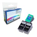 Remanufactured Everyday Valuepack of 2x 339 Black & 1x 344 Colour (C8767ee/C9363ee) High Capacity Replacement Ink Cartridges for HP Printers