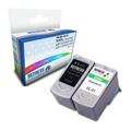 Remanufactured Basic Valuepack of PG-50 & CL-51 0616B001/0618B001) Replacement Ink Cartridges for Canon Printers
